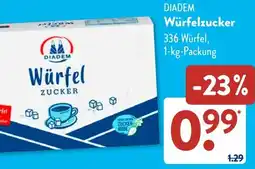 Aldi Süd DIADEM Würfelzucker Angebot