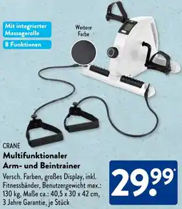 Aldi Süd CRANE Multifunktionaler Arm- und Beintrainer Angebot
