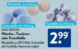 Aldi Süd HOME CREATION Wäsche-, Trockner- oder Fusselbälle Angebot