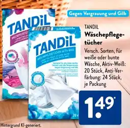 Aldi Süd TANDIL Wäschepflegetücher Angebot