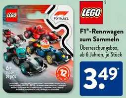 Aldi Süd LEGO F1-Rennwagen zum Sammeln Angebot