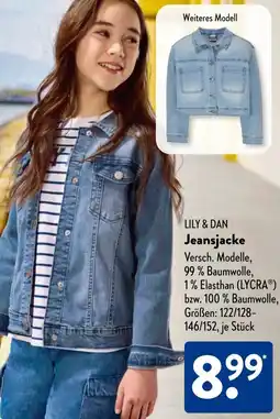 Aldi Süd LILY & DAN Jeansjacke Angebot