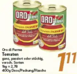 inkoop Oro di Parma Tomaten Angebot