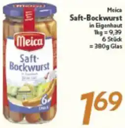 inkoop Meica Saft Bockwurst Angebot