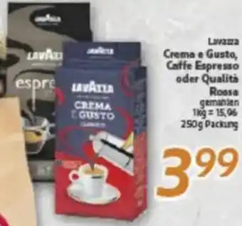 inkoop Lavazza Crema e Gusto, Caffe Espresso oder Qualità Rossa Angebot