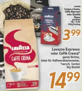 inkoop Lavazza Espresso oder Caffè Crema Angebot