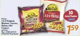 inkoop McCain 1-2-3 Original, Western, Curvers, Deluxe oder Crispers Angebot