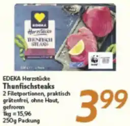 inkoop EDEKA Herzstücke Thunfischsteaks Angebot