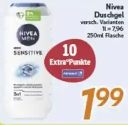 inkoop Nivea Duschgel Angebot