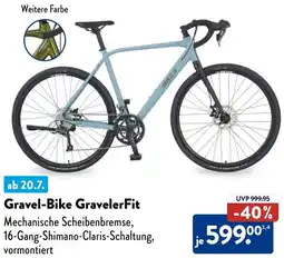 Aldi Süd Gravel-Bike GravelerFit Angebot