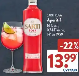 Aldi Süd SARTI ROSA Aperitif Angebot