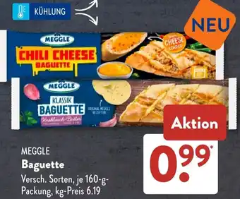Aldi Süd MEGGLE Baguette Angebot