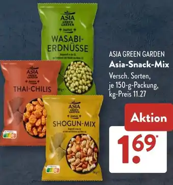 Aldi Süd ASIA GREEN GARDEN Asia-Snack-Mix Angebot