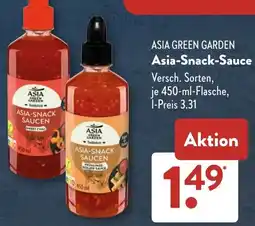 Aldi Süd ASIA GREEN GARDEN Asia-Snack-Sauce Angebot
