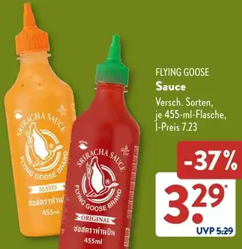 Aldi Süd FLYING GOOSE Sauce Angebot