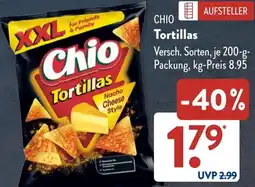 Aldi Süd CHIO Tortillas Angebot