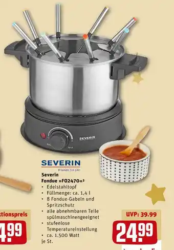 REWE Severin fondue »fo2470« Angebot