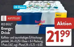 Aldi Süd RED BULL Energy Drink Angebot