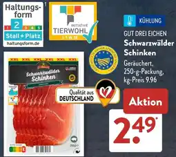 Aldi Süd GUT DREI EICHEN Schwarzwälder Schinken Angebot