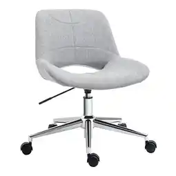 Netto Marken-Discount HOMCOM Bürostuhl Leinen(100% Polyester), Eisen, Schaumstoff Angebot