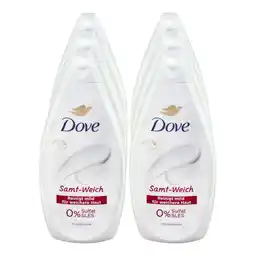Netto Marken-Discount Dove Duschgel Samt-Weich 450 ml, 6er Pack Angebot