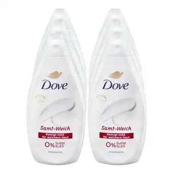 Netto Marken-Discount Dove Duschgel Samt-Weich 450 ml, 6er Pack Angebot