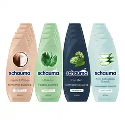Netto Marken-Discount Schauma Shampoo sortiert - 400 ml, 20er Pack Angebot