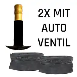 Netto Marken-Discount Schwalbe Fahrradschlauch universal Fahrradschläuche Fahrrad 2 Schläuche 26 x 1,25 - 1,75 AV 40 mm Angebot