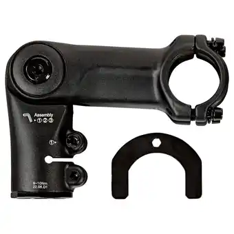 Netto Marken-Discount Zündapp X500 Vorbau Ahead verstellbarer Lenkervorbau 90 mm Fahrradvorbau 31,8 mm mit Schloss Angebot