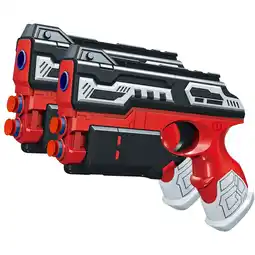 Netto Marken-Discount Airblast Softbullet Pistolen 2er set inkl. 12 Softdarts Angebot