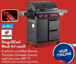 Aldi Süd LANDMANN GasgrillCool Black 4.1 maxX Angebot
