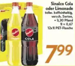 inkoop Sinalco Cola oder Limonade Angebot