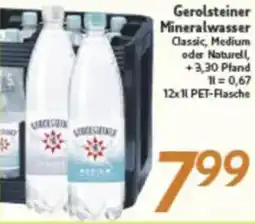 inkoop Gerolsteiner Mineralwasser Angebot
