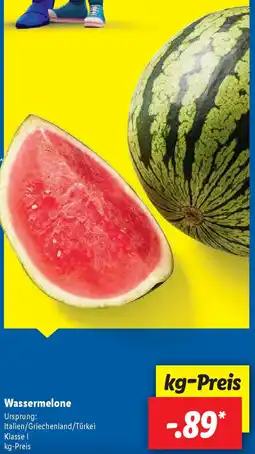 Lidl Wassermelone Angebot