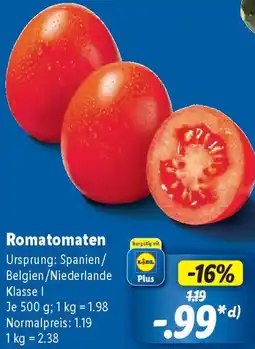Lidl Romatomaten Angebot