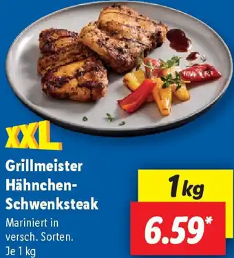Lidl Grillmeister Hähnchen Schwenksteak Angebot