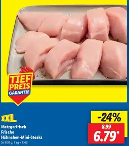 Lidl Metzgerfrisch Frische Hähnchen-Mini-Steaks Angebot