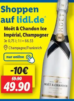 Lidl Moët & Chandon Ice Impérial, Champagner Angebot