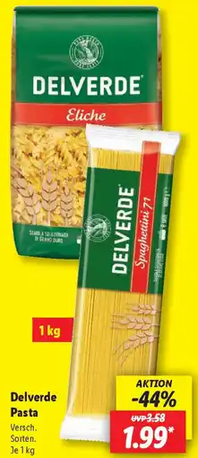Lidl Delverde Pasta Angebot