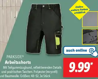 Lidl PARKSIDE Arbeitsshorts Angebot