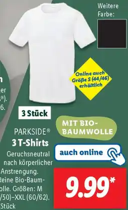 Lidl PARKSIDE 3 T-Shirts Angebot