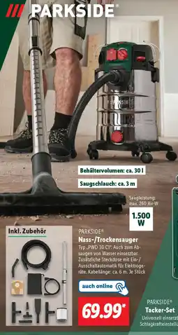 Lidl PARKSIDE Nass-/Trockensauger Angebot