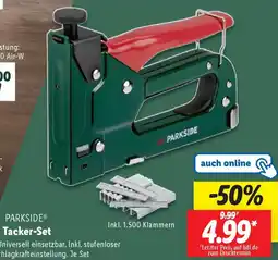 Lidl PARKSIDE Tacker-Set Angebot