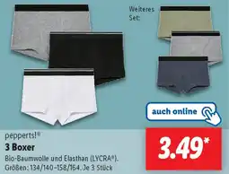 Lidl pepperts! 3 Boxer Angebot