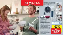 Lidl SILVERCREST Elektrische Reinigungsbürste Angebot