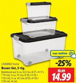 Lidl LIVARNO home Boxen-Set, 3-tlg. Angebot