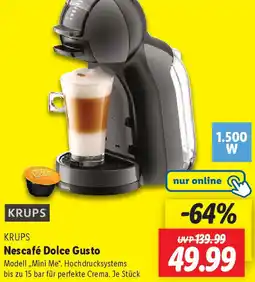 Lidl KRUPS Nescafé Dolce Gusto Angebot