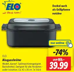 Lidl ELO Alugussbräter Angebot