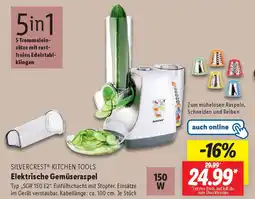 Lidl SILVERCREST KITCHEN TOOLS Elektrische Gemüseraspel Angebot
