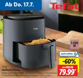Lidl TEFAL Heißluftfritteuse Angebot